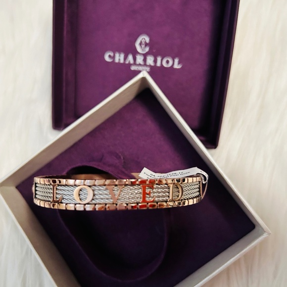 Charriol Bangle Loved Forever Rose gold - Picture 4 of 5